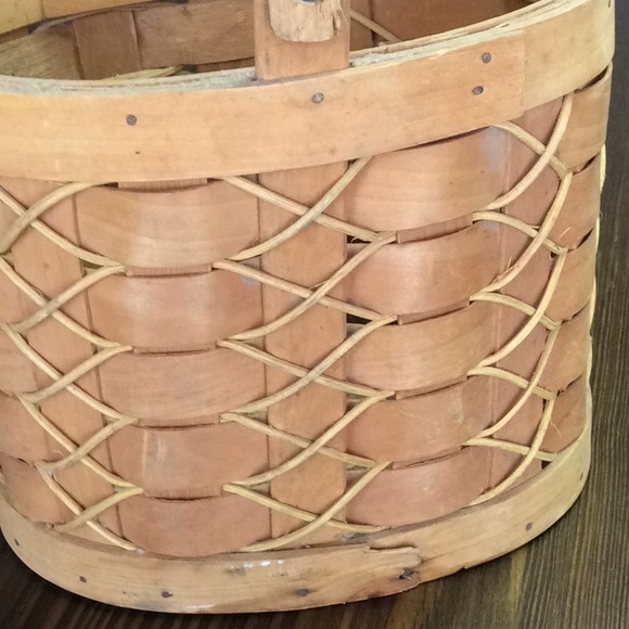 FINAL SALE PRICE Swing Arm Basket Like Longaberger - Picture 4 of 6